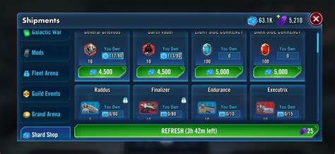 daftsrx|Star Wars Galaxy of Heroes Database